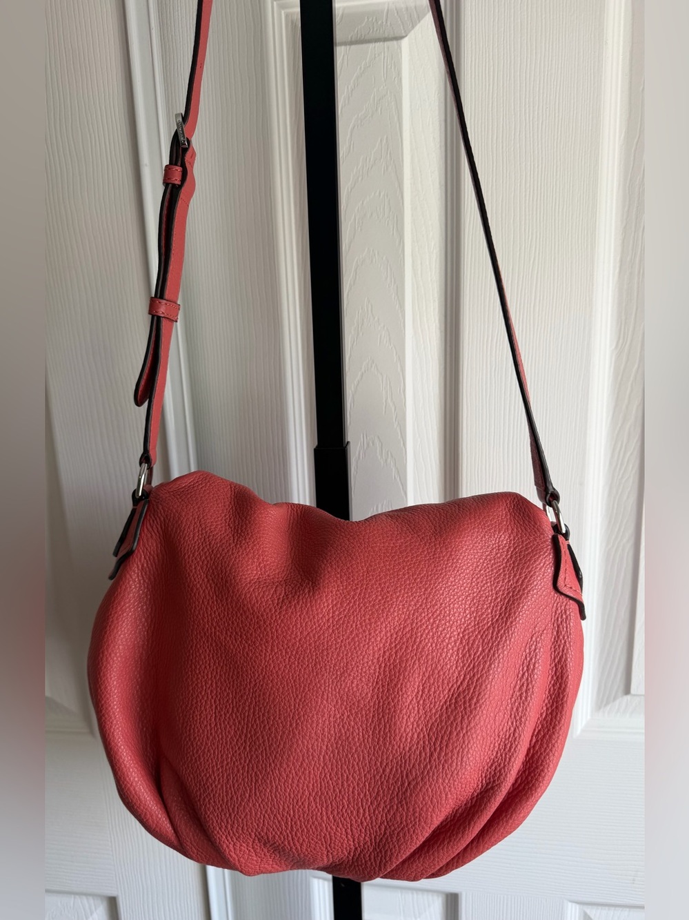 Marc Jacobs Dusty Pink Natasha Fold Over 
Crossbody Bag With Adjustable Strap - Picture 4 of 12
